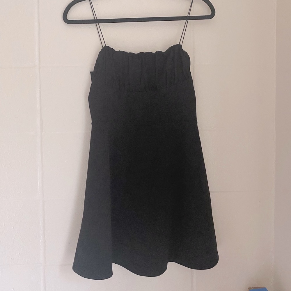Lani the label spaghetti strap black dress